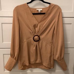 Ring tie Blouse